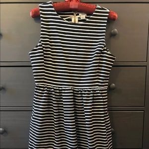 J crew striped dress